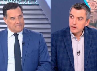 «Άστραψε» ο Γεωργιάδης με δημοσιογράφο της ΕΡΤ για την Κωνσταντοπούλου: «Εδώ θα σκοτωθούμε στα αλήθεια»