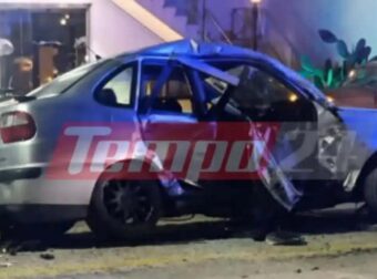 Τραγωδία στην Πάτρα: Σκοτώθηκε 45χρονη μετά από σφοδρή σύγκρουση δύο ΙΧ