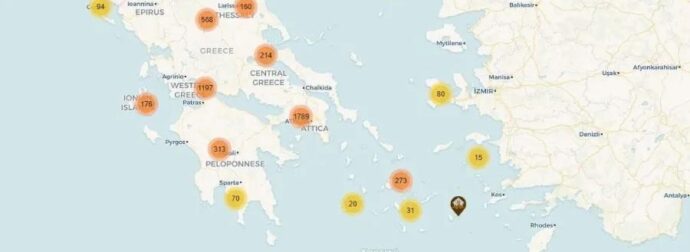 ΕΚΤΑΚΤΟ: Πού βρίσκονται τα καταφύγια στην Ελλάδα – Δείτε χάρτη με τα 2.892 σημεία