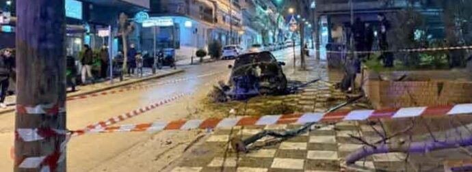 Θεσσαλονίκη: Σοκαριστικό βίντεο από το τροχαίο με τον νεκρό 25χρονο – Εξετάζεται αν ο οδηγός συμμετείχε σε κόντρες