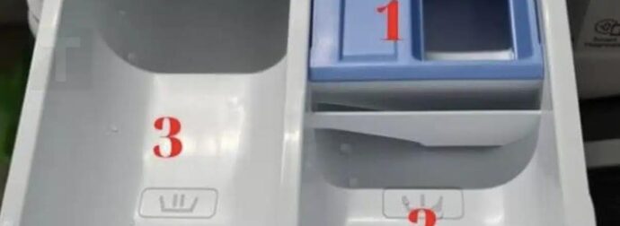 Σήμερα έμαθα ότι το συρτάρι απορρυπαντικού στο πλυντήριο χρησιμοποιείται έτσι. Ωστε για αυτό τα ρούχα δεν βγαίνουν αρκετά καθαρά.