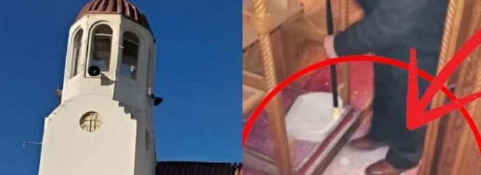 Κρήτη: Παρολίγον τραγωδία σε εκκλησία – Έπεσαν σοβάδες την ώρα της λειτουργίας, τι είπε ο Μητροπολίτης που ήταν παρών