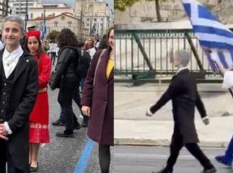 Παρέλαση 25ης Μαρτίου: Μαθητής παρέλασε ντυμένος Καποδίστριας