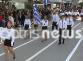 Ράγισαν καρδιές στην παρέλαση του Πύργου: Οι συγκινητική εικόνα που έκανε όλους να δακρύσουν