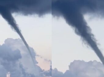 Ένα μοναδικό θέαμα στην Σάμο: Η στιγμή που «χτυπάει» μεγάλος υδροστρόβιλος – Βίντεο που «κόβει την ανάσα»