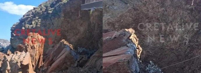 Κρήτη: Αποκολλήθηκε μπαλκόνι ξενοδοχείου στην Αγία Πελαγία από κατολίσθηση – Συγκλονίζουν οι εικόνες από την καταστροφή