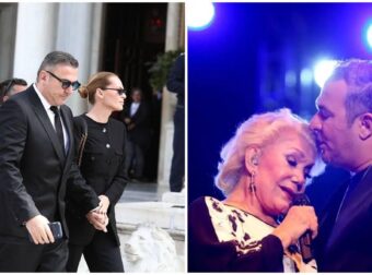 Κηδεία Μαρινέλλας: Σπαραγμός για τον Αντώνη Ρέμο – Το τελευταίο «αντίο» στην πνευματική του μητέρα , η εικόνα που λυγίζει στο παρεκκλήσι