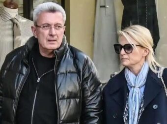 Νίκος Χατζηνικολάου: Σπάνια βόλτα με τη σύζυγό του, Κρίστη Τσολακάκη πιασμένοι χέρι-χέρι