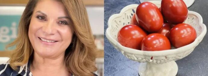 Αργυρώ Μπαρμπαρίγου: Τα 10 μυστικά για τέλεια κόκκινα αυγά και το «μαγικό» κόλπο για 100% επιτυχία