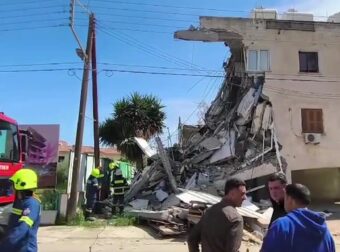 Κύπρος: Εντοπίστηκε και δεύτερος νεκρός στην πολυκατοικία που κατέρρευσε (βίντεο)