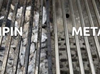 Τέλος καμένα λίπη και σκουριά: Καθαρίστε την σχάρα της ψησταριάς χωρίς τρίψιμο με 2 υλικά που έχετε στο σπίτι