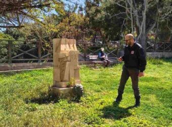 ΣΟΚ στο Ηράκλειο: Αποκεφάλισαν το άγαλμα τυυ Ξυλούρη