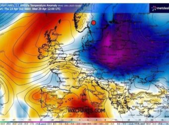 Καιρός: Οι πρώτες προβλέψεις για το τριήμερο της Πρωτομαγιάς – Πότε κατεβαίνει «ρωσικό κρύο» στην χώρα μας
