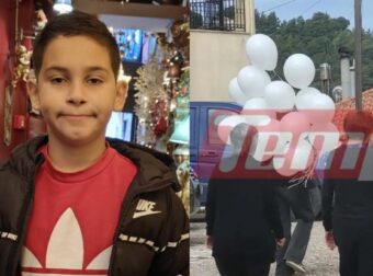 Ηλεία: Με λευκά μπαλόνια αποχαιρετούν τον 13χρονο Κωνσταντίνο που σκοτώθηκε σε τροχαίο με πατίνι (video)