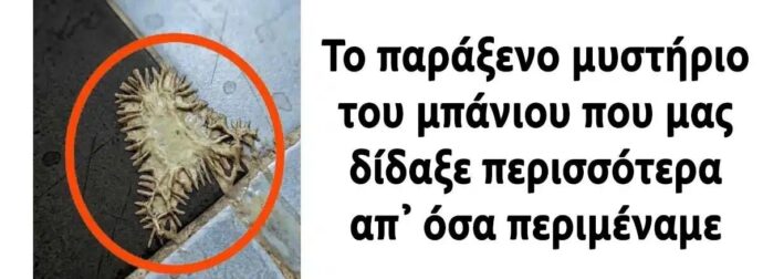 Το παράξενο μυστήριο του μπάνιου που μας δίδαξε περισσότερα απ’ όσα περιμέναμε