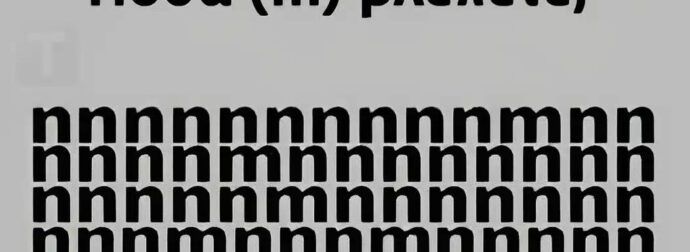 Tεστ ματιών – Πόσα γράμματα «m» εσείς βλέπετε;