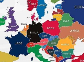 Αυτά είναι τα πιο δημοφιλή ονόματα γυναικών στην Ευρώπη – Ποιο όνομα κυριαρχεί στην Ελλάδα;