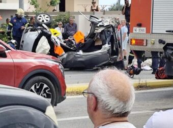 ΤΡΑΓΩΔΙΑ ΣΤΗ ΧΩΡΑ ΜΑΣ – ΣΟΚΑΡΙΣΤΙΚΕΣ ΕΙΚΟΝΕΣ ΑΠΟ ΤΟ ΤΡΟΧΑΙΟ ΣΤΗ ΡΟΔΟ – ΔΥΣΤΥΧΩΣ ΕΙΝΑΙ ΝΕΚΡΟΙ