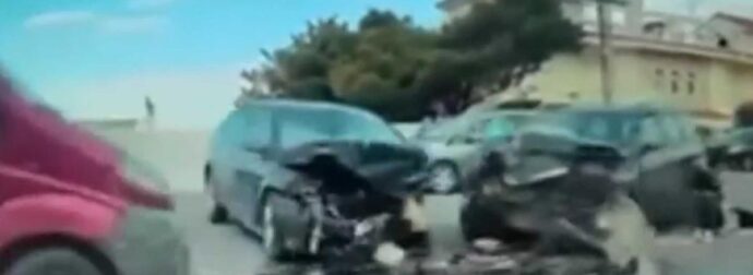 Συγκλονιστικά πλάνα από το δυστύχημα με νεκρό 56χρονο – Άμορφη μάζα τα οχήματα