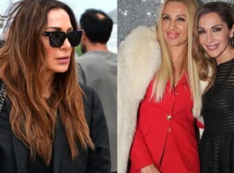 Κατέρρευσε η Δέσποινα Βανδή στο τελευταίο αντίο στη Γωγώ Μαστροκώστα – Η φιλία ζωής και η σιωπηλή αγκαλιά με τον Μπισμπίκη