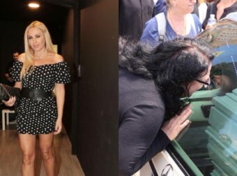 Γωγώ Μαστροκώστα: Θρήνος στην ταφή της στο Ευηνοχώρι Αιτωλοακαρνανίας