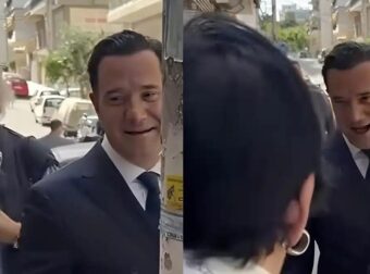Περαστική γυναίκα σε Άδωνι: «Κούκλος είστε — να σας πω, χάνετε στον φακό»