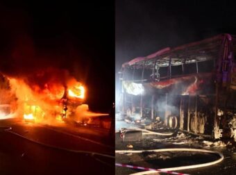 ΤΡΑΓΩΔΙΑ στην Τουρκία: Λεωφορείο παραδόθηκε στις φλόγες – Μέχρι τώρα τουλάχιστον 8 νεκροί