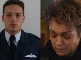 “Ο γιος μου ήταν ο υποσμηναγός Μάριος-Μιχαήλ, πέθανε υπέρ πατρίδος”: Ο σπαρακτικός επικήδειος της μητέρας για τον πεσόντα γιο της