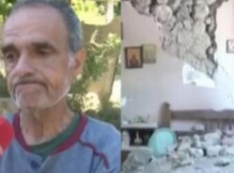 «Θέλουμε την βοήθεια του κράτους»: Συγκλονίζει ο κύριος Νίκος που καταστράφηκε το σπίτι του από τους σεισμούς στην Εύβοια