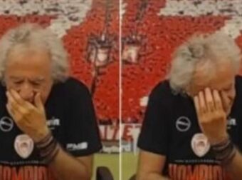 Και οι πιο σκληροί λυγίζουν: Η στιγμή που ο Τάκης Τσουκαλάς δακρύζει on air ανακοινώνοντας τον θάνατο του συμπαρουσιαστή του!