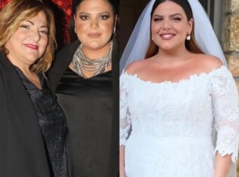 Τράβηξε όλα τα βλέμματα, πιο εντυπωσιακή από ποτέ: Τι επέλεξε να φορέσει η Βίκυ Σταυροπούλου στον γάμο Δανάης