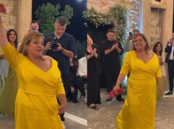 Βίκυ Σταυροπούλου: Ο ξέφρενος χορός αλά «Είσαι το Ταίρι μου», το βίντεο που θέλουν όλοι οι καλεσμένοι να έχουν