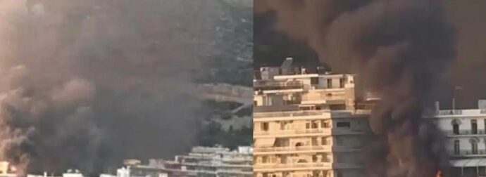 Λουτράκι: Συναγερμός στην Πυροσβεστική, δίπλα σε σπίτια οι φλόγες.