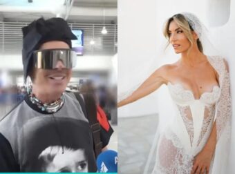 Ο Λάκης Γαβαλάς δεν μάσησε τα λόγια του: Τι είπε για το νυφικό της Αθηνάς Οικονομάκου