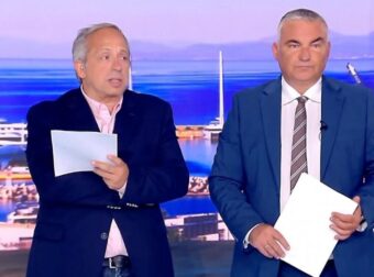 «Δυστυχώς μόλις μας ενημέρωσαν ότι…»: Κατέρρευσαν on air Κούτρας και Ντσούνος, ανακοίνωσαν ότι πέθαvε και διέκοψαν την εκπομπή