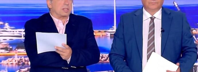 «Δυστυχώς μόλις μας ενημέρωσαν ότι…»: Κατέρρευσαν on air Κούτρας και Ντσούνος, ανακοίνωσαν ότι πέθαvε και διέκοψαν την εκπομπή