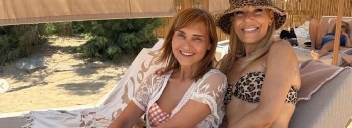 Χαμός με τη Μάρα Ζαχαρέα και την Τίνα Μεσσαροπούλου: Οι φωτογραφίες με τους συζύγους τους που έγιναν viral μέσα σε λίγα λεπτά