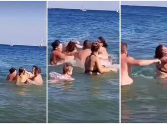 Άγριο ξύλο σε παραλία: Μαλλιοτράβηγμα και μπουνιές μέσα στη θάλασσα μπροστά στα μάτια έντρομου παιδιού!