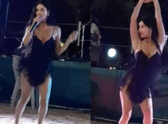 Αναστέναξε όλο το πανηγύρι…Χαμός με καλλονή τραγουδίστρια  – Ξεσήκωσε τους πάντες με τις… ικανότητες της