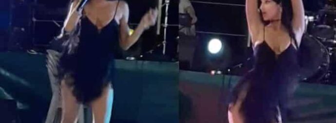 Αναστέναξε όλο το πανηγύρι…Χαμός με καλλονή τραγουδίστρια  – Ξεσήκωσε τους πάντες με τις… ικανότητες της
