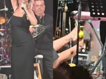 Χαμός με πασίγνωστη Ελληνίδα τραγουδίστρια: Έφαγε τούμπα πάνω στη σκηνή – Bívτεο