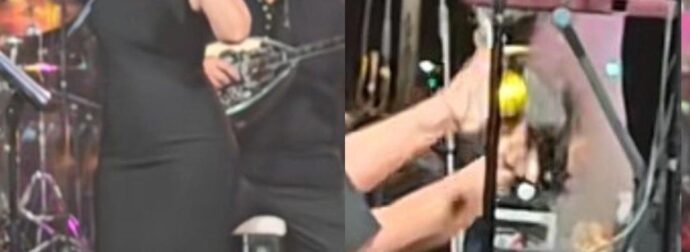 Χαμός με πασίγνωστη Ελληνίδα τραγουδίστρια: Έφαγε τούμπα πάνω στη σκηνή – Bívτεο