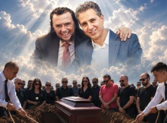 “Πάγωσαν” όλοι στην κηδεία του Κόκοτα: Το σημάδι από τον ουρανό την στιγμή της ταφής