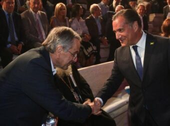 Επίθεση στον Αντώνη Σαμαρά