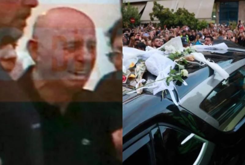 Η εικόνα που συγκλόνισε στη Νίκαια: Η στιγμή που περνάει το φέρετρο του γιού του  μπροστά του και Καταρρέει