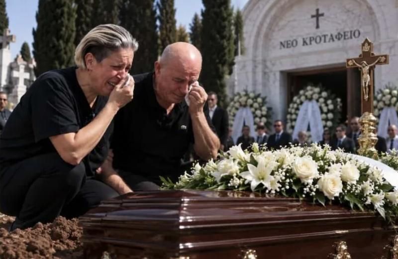 Ανατριχιαστικό! Κηδεία Μαζωνάκη: To σημάδι από τον ουρανό τη στιγμή της ταφής – «Είναι από τον Θεό…», σπάραζε η Μαρία