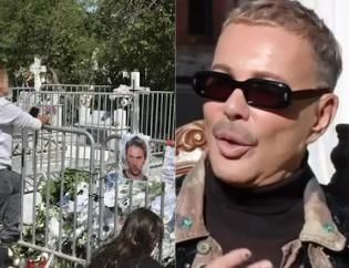 Χαμός στο διαδίκτυο με τον Λάκη Γαβαλά: Σάλος με αυτό που άφησε στον τάφο του νεκρού Μαζωνάκη – Όλοι σχολίασαν το ίδιο